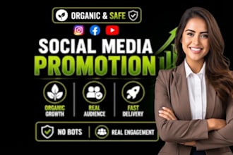 promote your tiktok facebook instagram youtube channel to increase sales