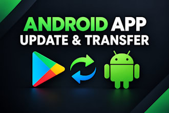 update and transfer your android app on google play console