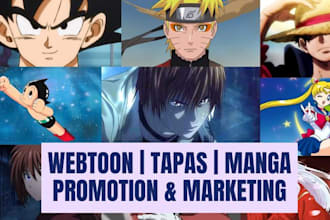 promote your webcomic, webtoon promotion, tapas, manga, comic