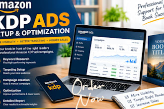 set up and optimize amazon KDP ads for your book