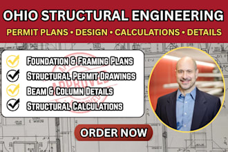 provide ohio structural engineering plans and permit drawings