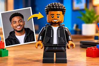 create a custom lego portrait from your photo