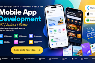 develop ai mobile app ios andriod app flutter app developer ai app creation