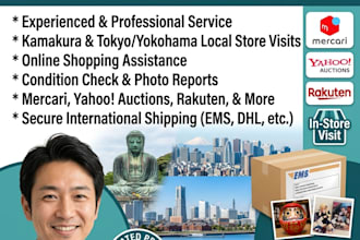 be your personal shopper and buy items from japan