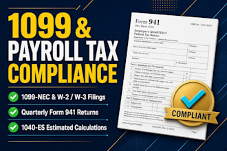 file us 1099 nec, 1099 misc, w2 w3, and 941 payroll tax returns