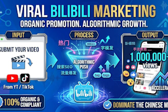 do viral bilibili video promotion, marketing, and channel growth acceleration