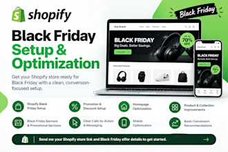 setup black friday shopify marketing and black friday promotion using meta ads