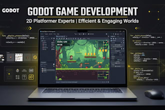 develop godot game for 3d