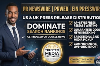 publish US press release PR newswire prweb ein UK press release PR distribution