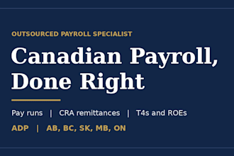 be your outsourced canadian payroll specialist for small business