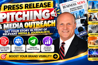 boost brand visibility with press release distribution and media outreach