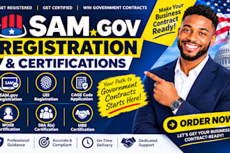 do sam gov registration, uei, cage code application 8a, wosb, mbe certification