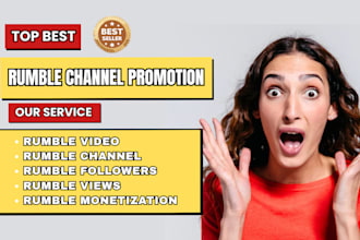do rumble channel promotion rumble video rumble followers