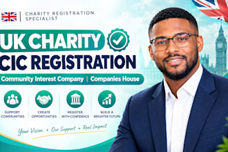help you register a UK charity with charity commission