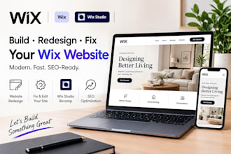build wix website redesign wix site fix edit wix studio revamp wix website SEO
