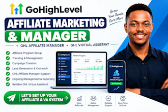 do gohighlevel afflliate marketing ghl afflliate manager ghl virtual assistant