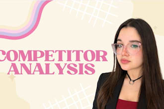 deliver a competitor analysis for your beauty brand