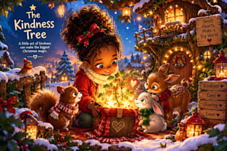 children story book illustration children story book illustration