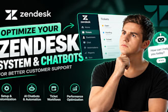 optimize your zendesk system, chatbots for customer support
