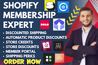 setup shopify membership appstle eca simplee conjured memberply  bold subi mega