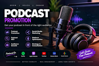 promote your podcast on spotify and apple podcasts organically