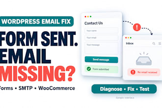 fix wordpress contact forms SMTP and woocommerce emails not sending wp mail smtp