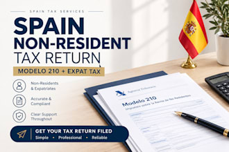 file your spain non resident tax return, modelo 210 and expat tax
