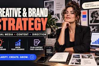 your creative director social media strategist brand strategist content strategy