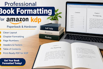 format your book for amazon KDP