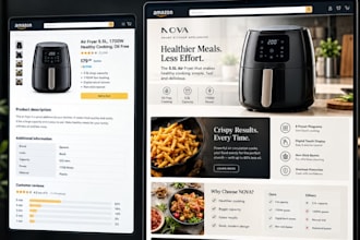 design amazon a plus content for electronics and appliances