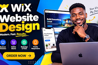 do wix website design, wix redesign, wix development, redesign wix website SEO