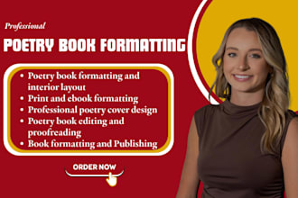 do poetry book design poetry book formatting, poetry editing poetry cover design