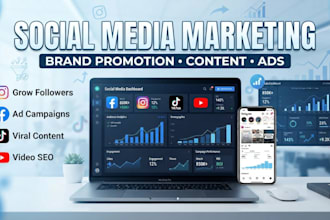 do social media marketing and brand promotion for you