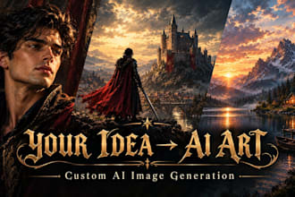 turn your idea into a stunning ai generated image