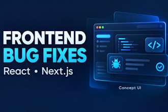 fix one reproducible react or nextjs frontend bug
