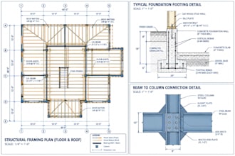 do your plumbing and electrical plans for permit
