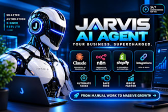 develop jarvis ai agent shopify n8n automation ai openclaw jarvis ai assistant