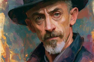 draw realistic portrait oil painting art