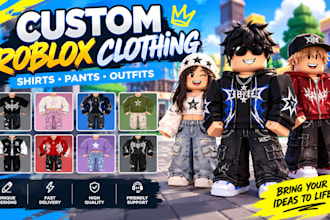 design custom roblox clothing roblox ugc roblox outfits shirt pants