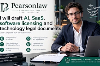 draft ai, saas, software licensing and technology legal document review
