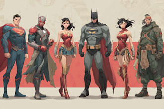 design you a character or superhero