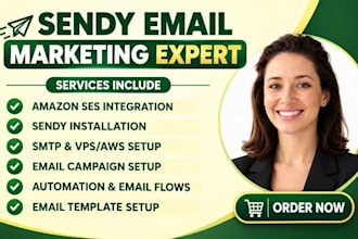 setup sendy email marketing amazon sws automation