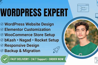 customize and edit your wordpress website