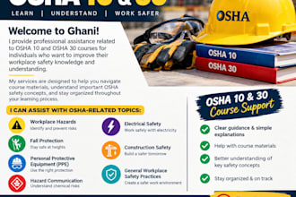 tutor you in osha 10 30