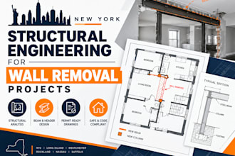 provide new york structural engineering for wall removal projects