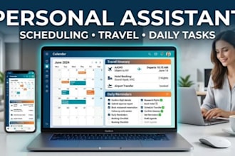 be your personal assistant for scheduling and daily tasks