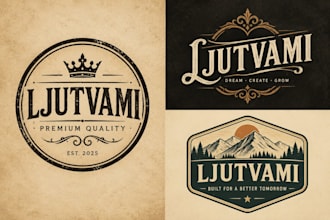 design a professional modern logo for your business