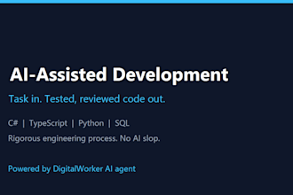 deliver an ai assisted development sprint with senior engineering oversight