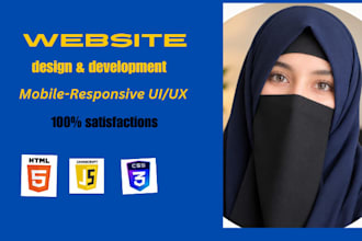 design a responsive restaurant food website or fast food landing page