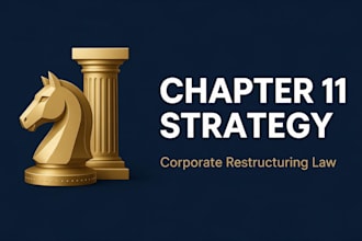conduct complex chapter 11 corporate bankruptcy research and strategy